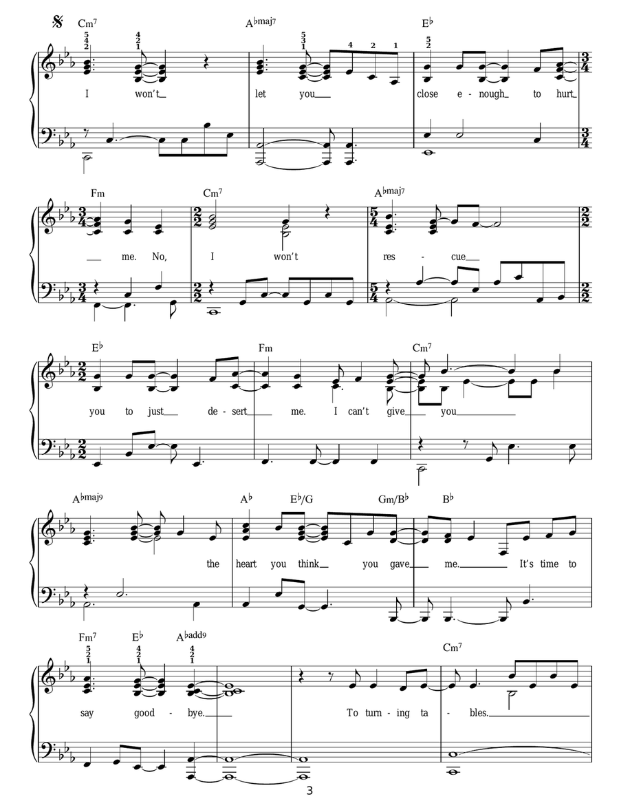 Turning Tables Voice scores gallery preview page 3