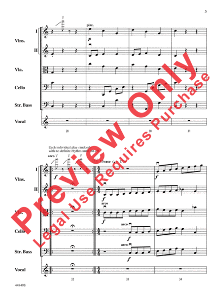 The Sound of a Sound The Sound of a Sound String Orchestra scores gallery preview page 25