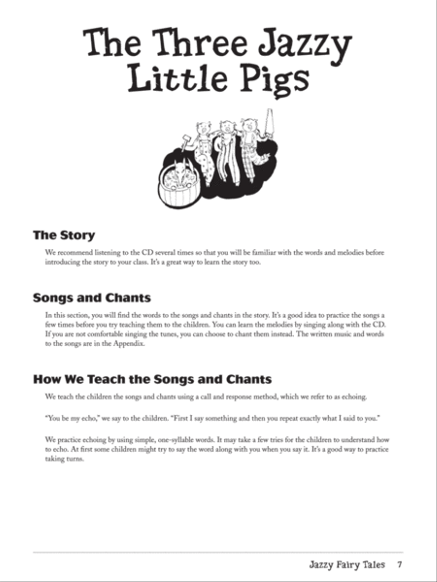 Jazzy Fairy Tales Jazzy Fairy Tales CD scores gallery preview page 3