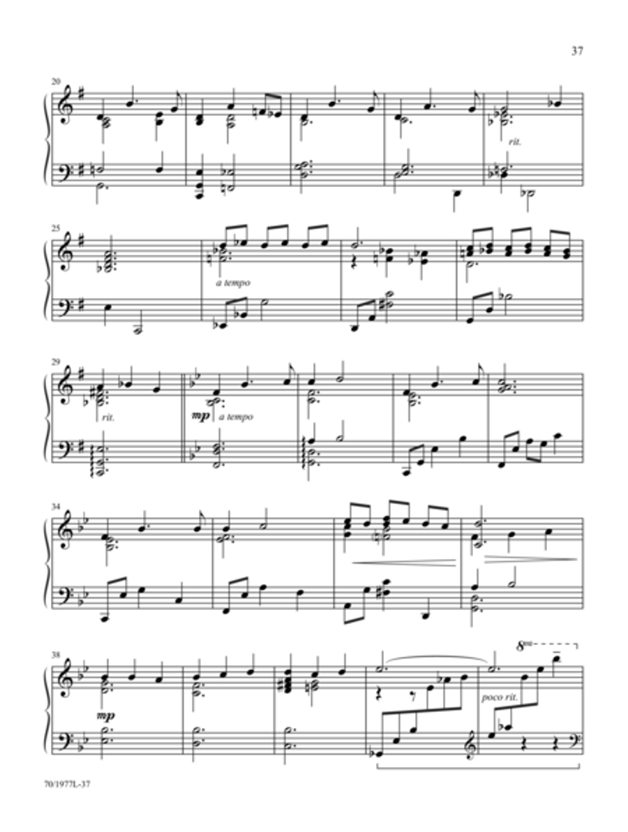 Beautiful Beyond Description Piano Solo scores gallery preview page 26