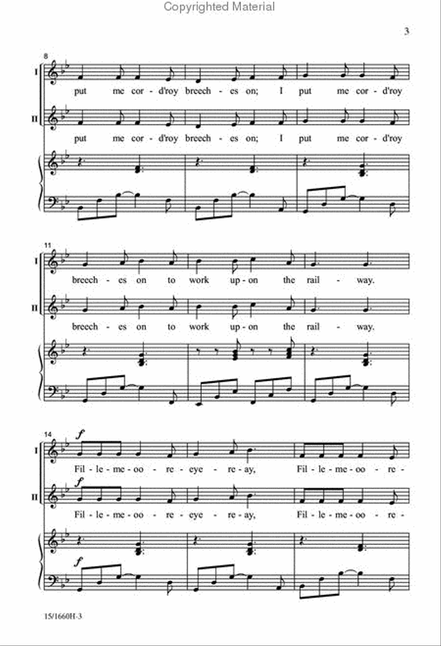 On the Railroad 3-Part scores gallery preview page 3