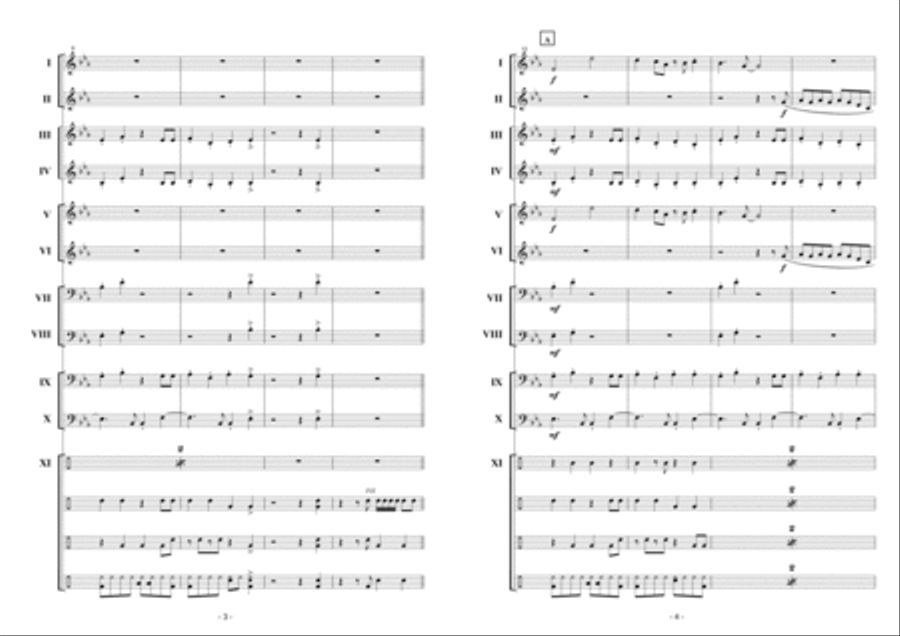 Make your move Concert Band scores gallery preview page 3