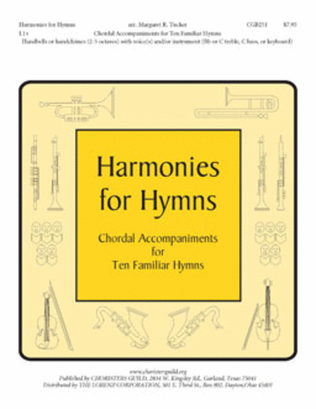 Book cover for Harmonies for Hymns
