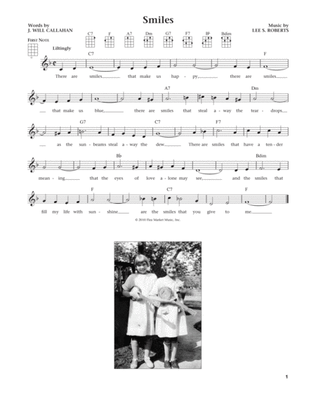 Book cover for Smiles (from The Daily Ukulele) (arr. Liz and Jim Beloff)