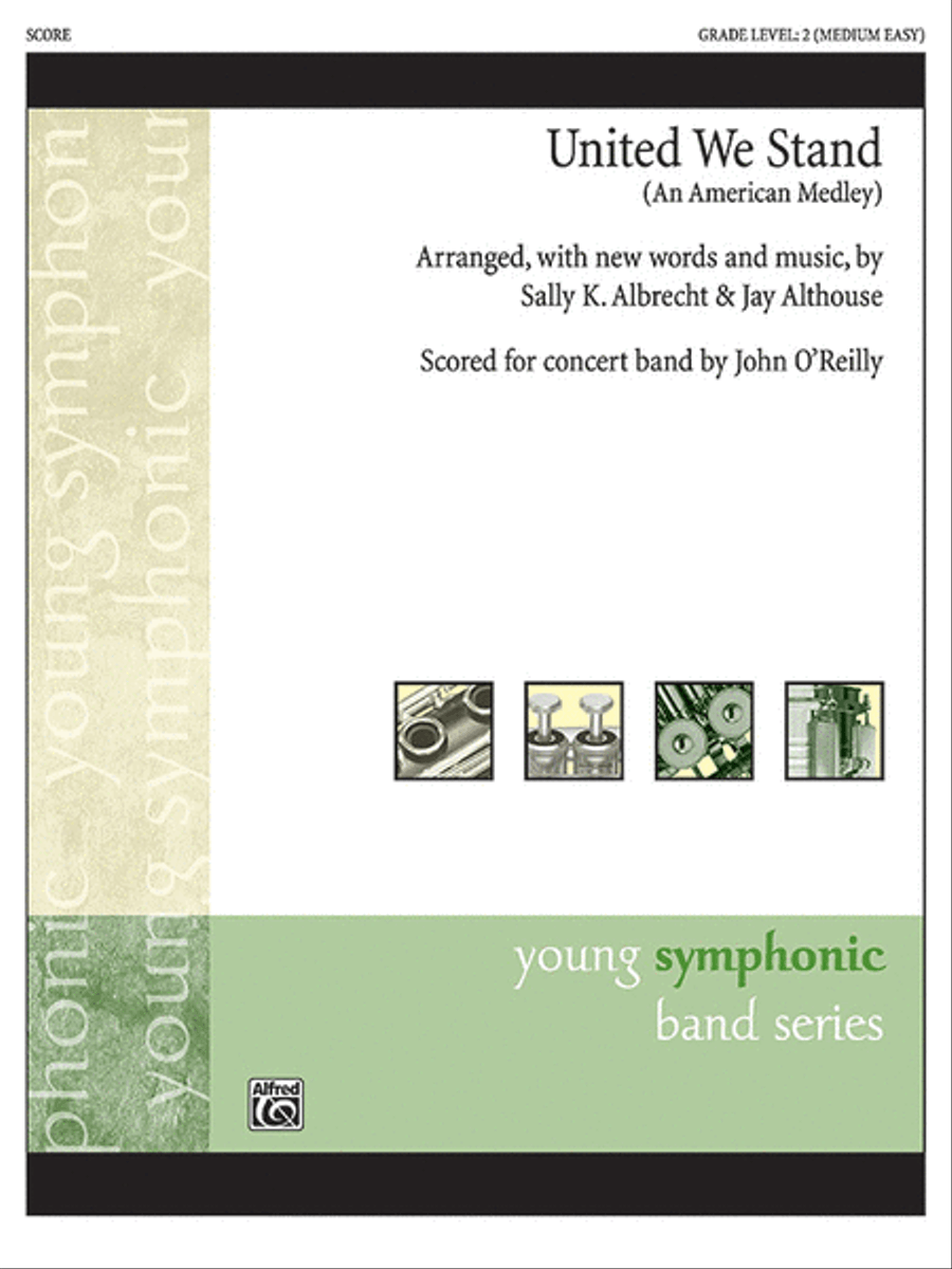 United We Stand (An American Medley) Concert Band scores gallery preview page 1