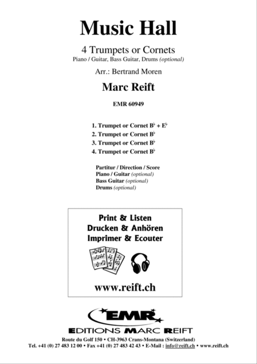Music Hall Cornet scores gallery preview page 2