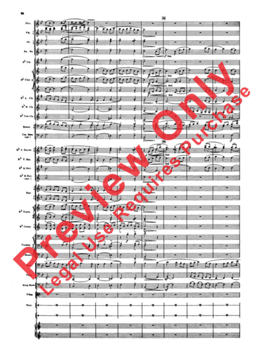 Armenian Dances, Part 1 Armenian Dances, Part 1 Concert Band scores gallery preview page 37