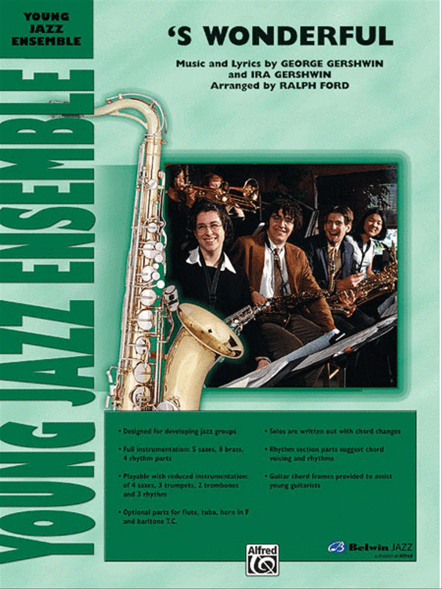 'S Wonderful Jazz Ensemble scores gallery preview page 1
