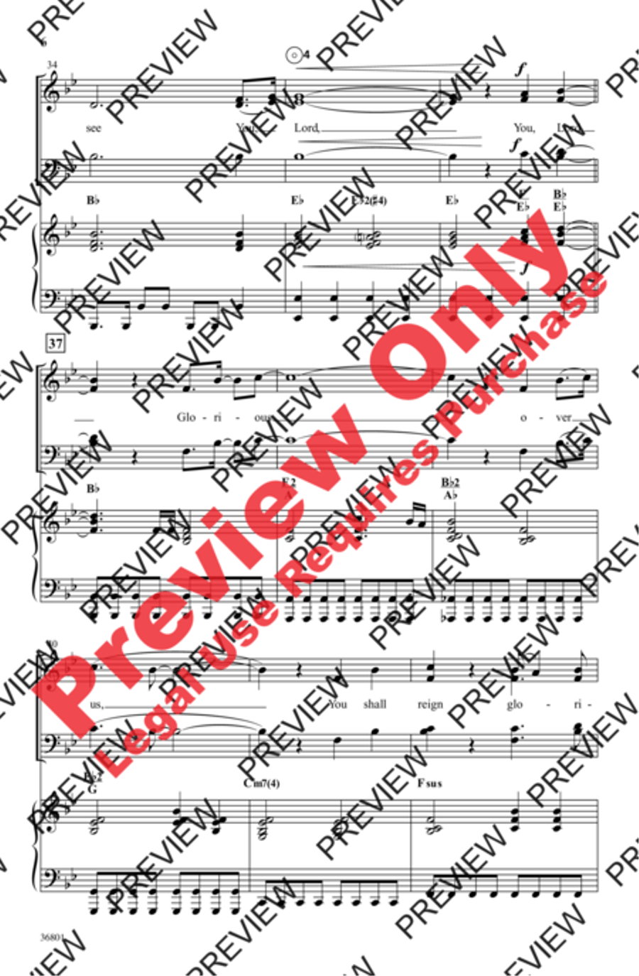 Glorious 4-Part scores gallery preview page 7