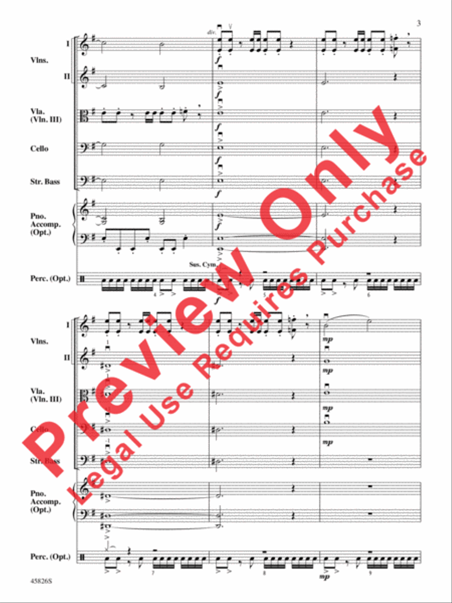StarCraft II: Legacy of the Void, Selections from String Orchestra scores gallery preview page 3