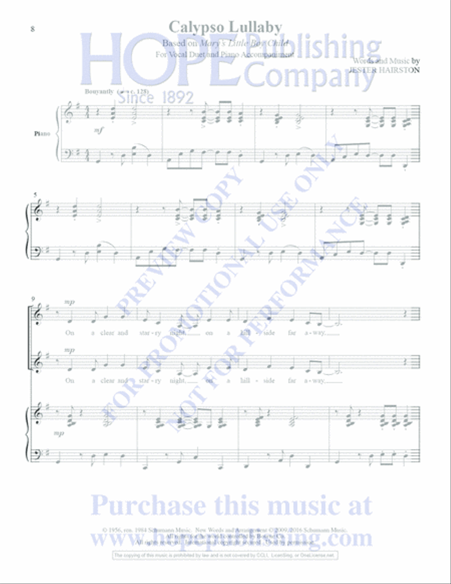Essential Vocal Duets, Vol. 1 Piano scores gallery preview page 13