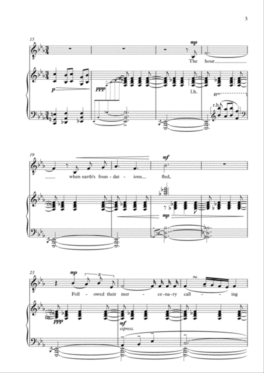 Songs of the Home Front - Sebastian Thomas Voice Solo scores gallery preview page 3