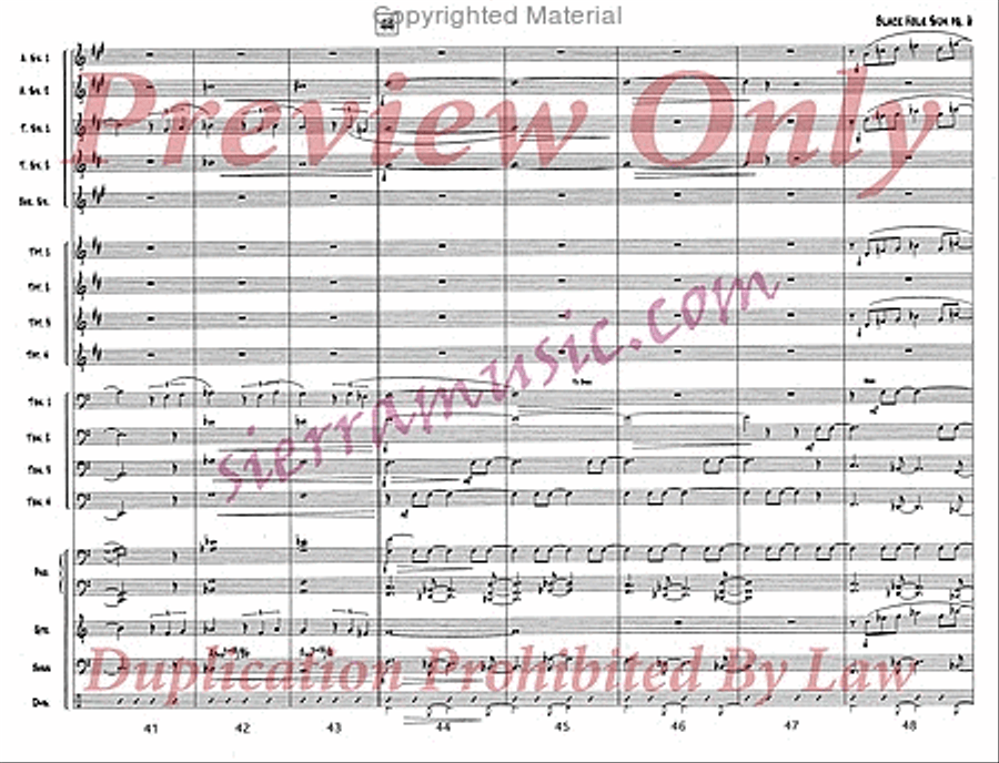Black Hole Sun Jazz Ensemble scores gallery preview page 7