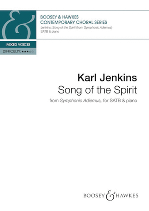 Book cover for Song of the Spirit (from Symphonic Adiemus)