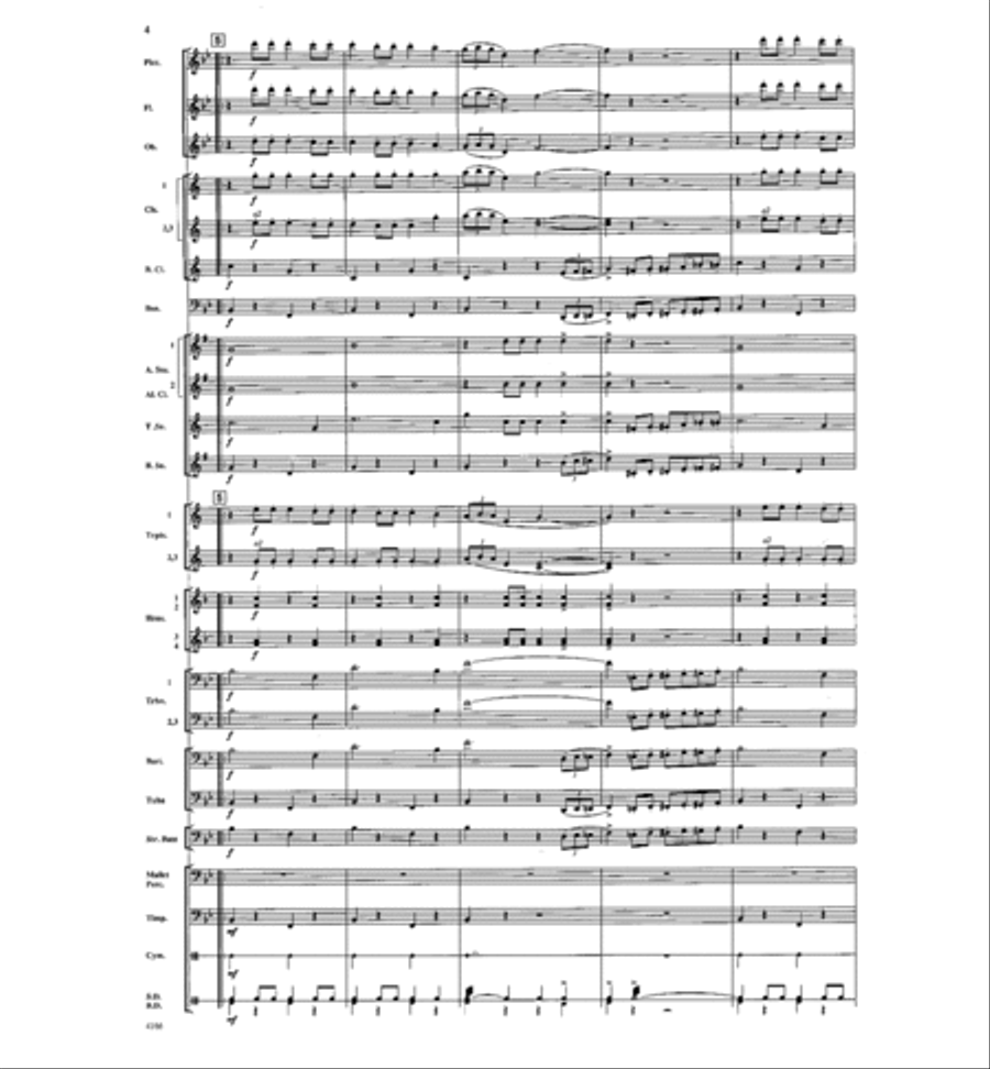 Quality Plus Concert Band scores gallery preview page 3