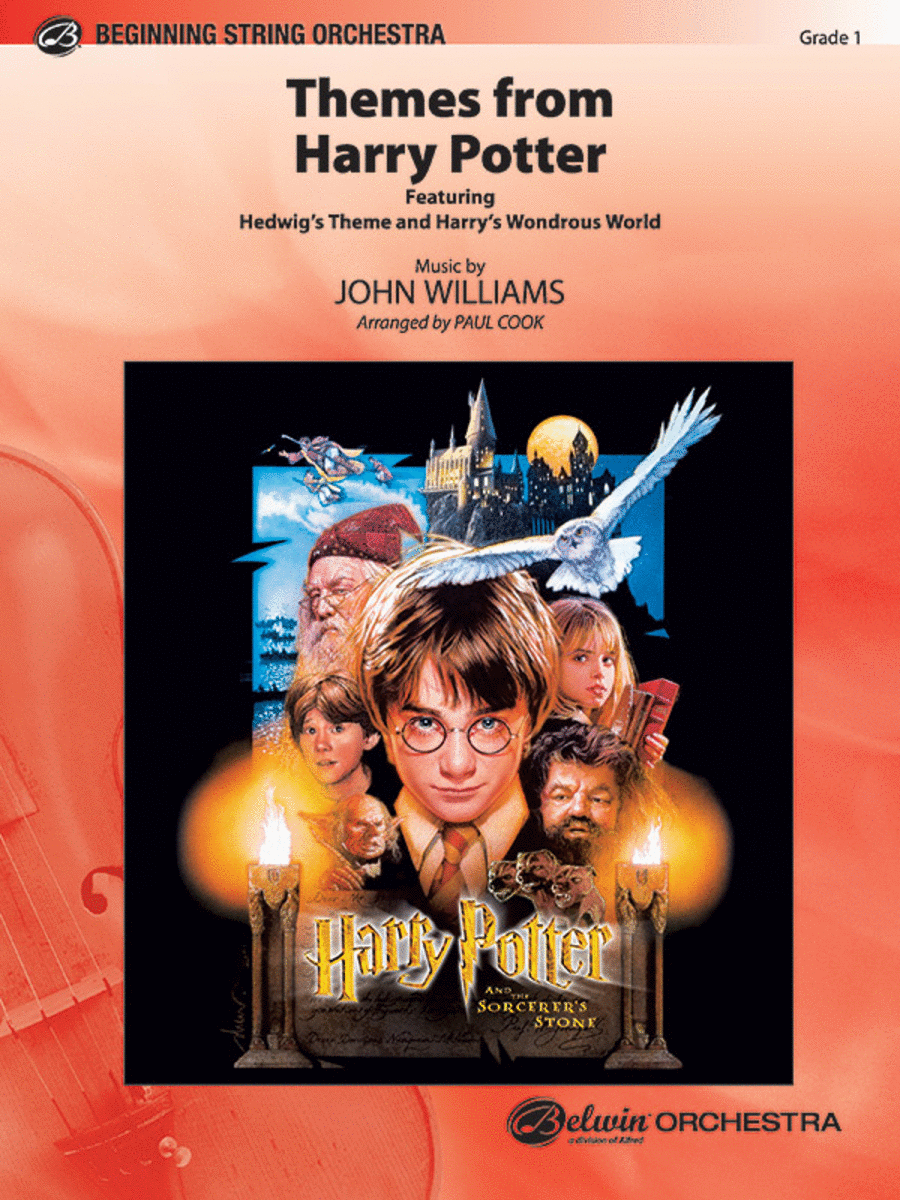 Themes from Harry Potter String Orchestra scores gallery preview page 1