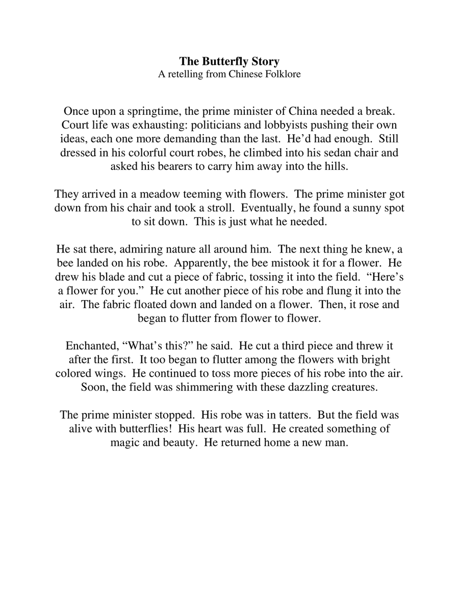 Papillon: The Butterfly Story Woodwind Quintet scores gallery preview page 2