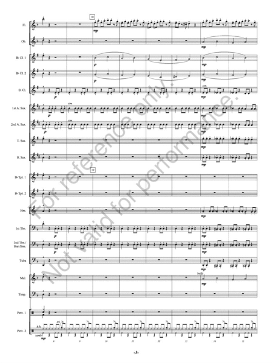 Winterwinds Winterwinds Concert Band scores gallery preview page 4