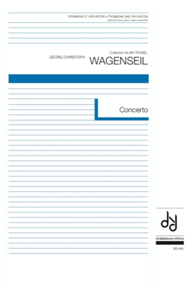 Book cover for Concerto for trombone (pno red)