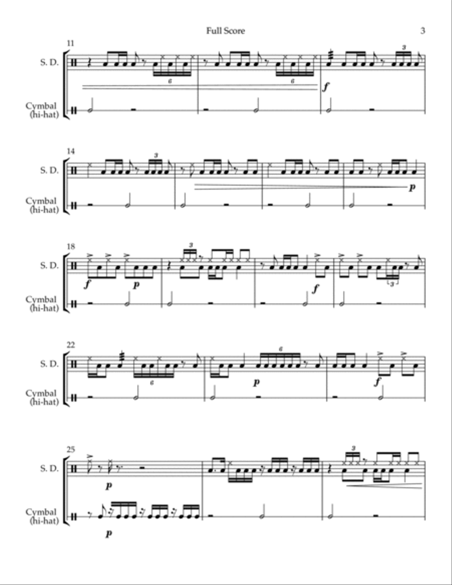 Gravitating Towards Pitch Chamber Music scores gallery preview page 5