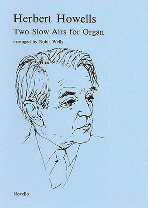 Book cover for 2 Slow Airs for Organ