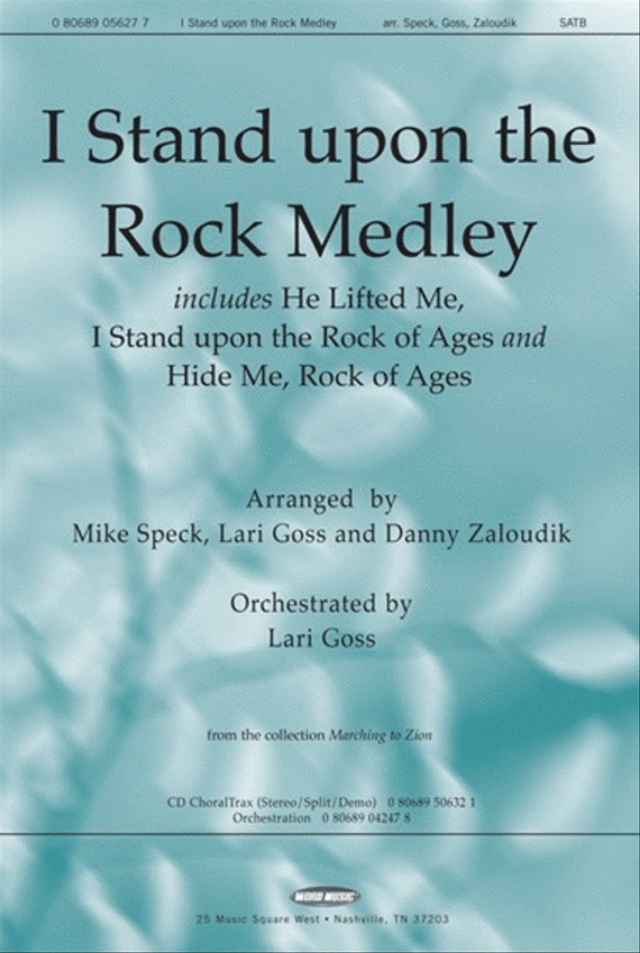 I Stand Upon The Rock Medley - Orchestration Choir scores gallery preview page 1