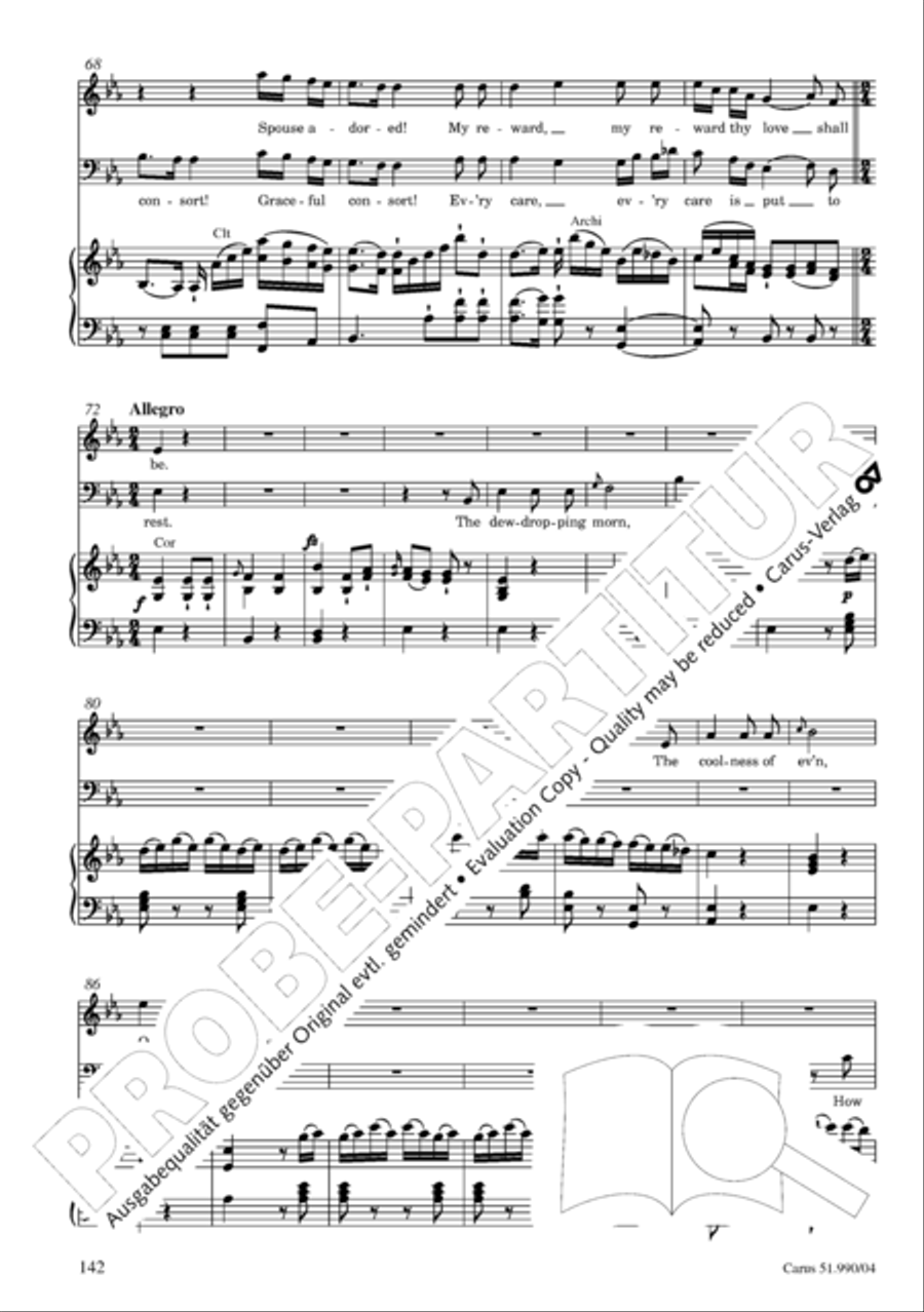 The Creation 4-Part scores gallery preview page 143