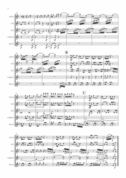 Tchaikovsky: Casse-Noisette-Nutcracker Suite Danse de la Fée Fragée- Sugar Plum Fairy- clarinet 5 image number null
