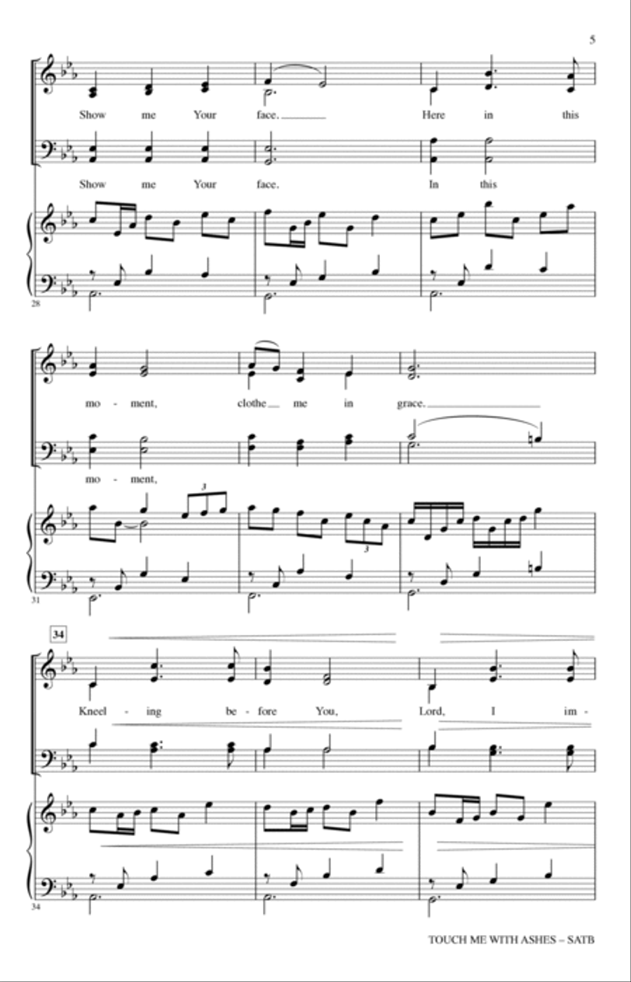 Touch Me With Ashes 4-Part scores gallery preview page 4