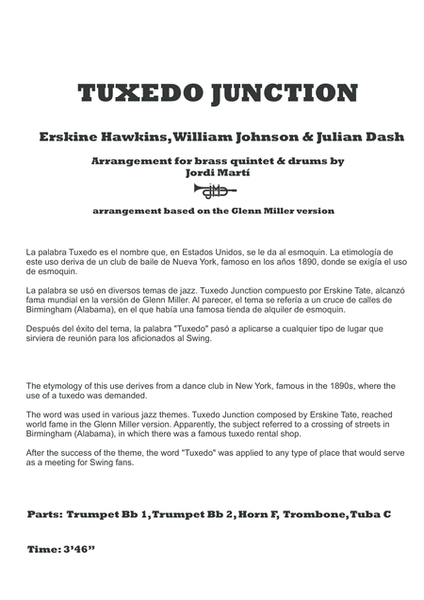 Tuxedo Junction image number null
