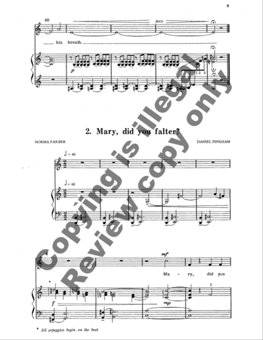 Music in the Manger Medium Voice scores gallery preview page 5