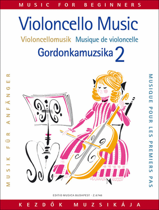 Book cover for Violoncello Music for Beginners 2