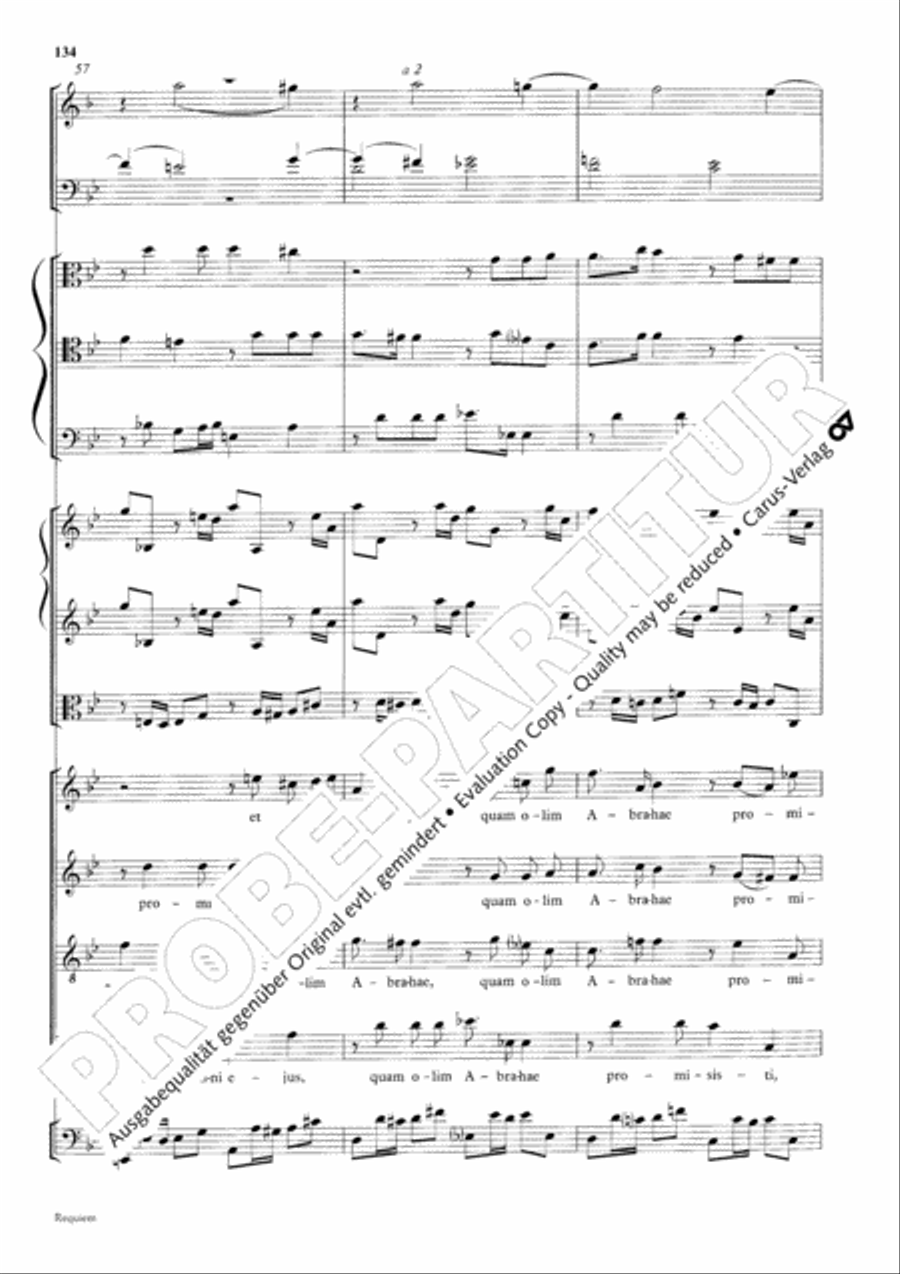Requiem 4-Part scores gallery preview page 141