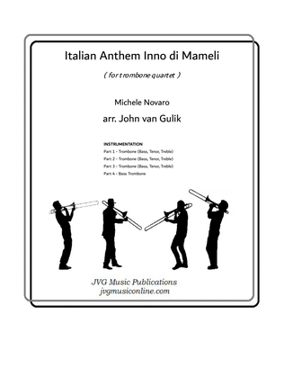 Italian Anthem Inno di Mameli - Trombone Quartet