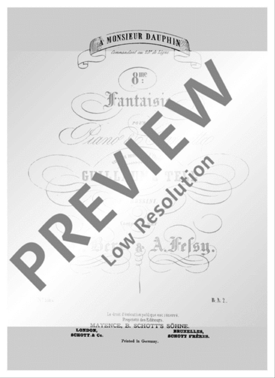 Fantaisie B-Flat Clarinet scores gallery preview page 2