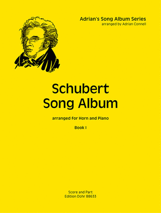 Book cover for Schubert Song Album I (für Horn und Klavier)