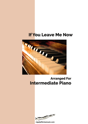 Book cover for If You Leave Me Now