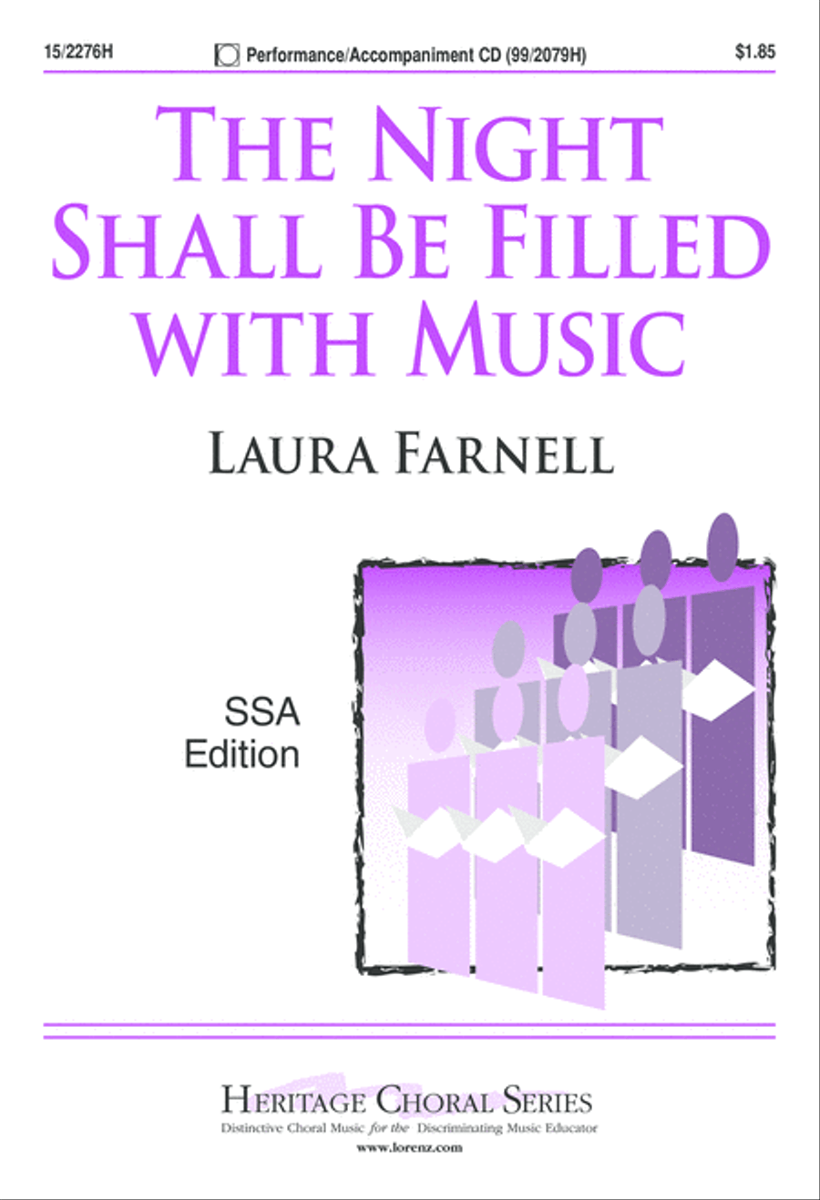 The Night Shall Be Filled with Music SSA scores gallery preview page 2