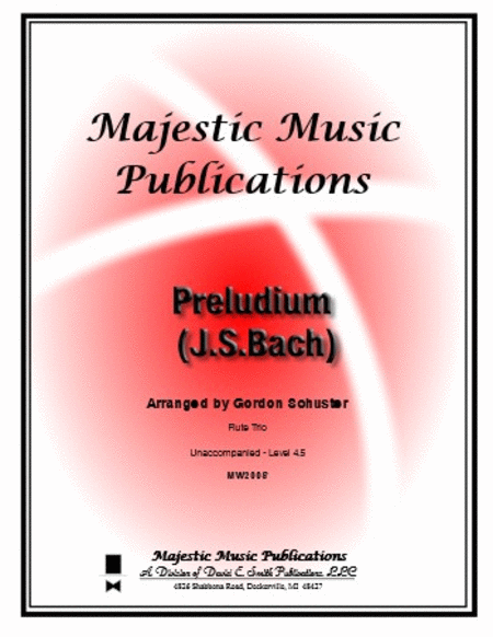 Preludium (J.S. Bach)(unaccomp)