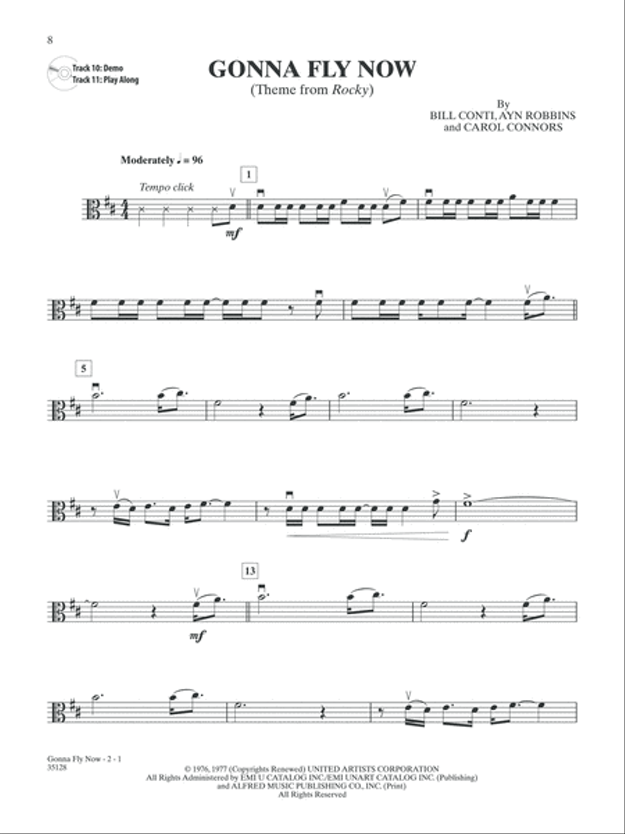 Classic Movie Instrumental Solos for Strings String Orchestra scores gallery preview page 3