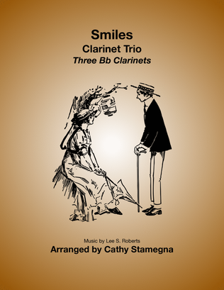 Book cover for Smiles - Clarinet Trio (Three Bb Clarinets)
