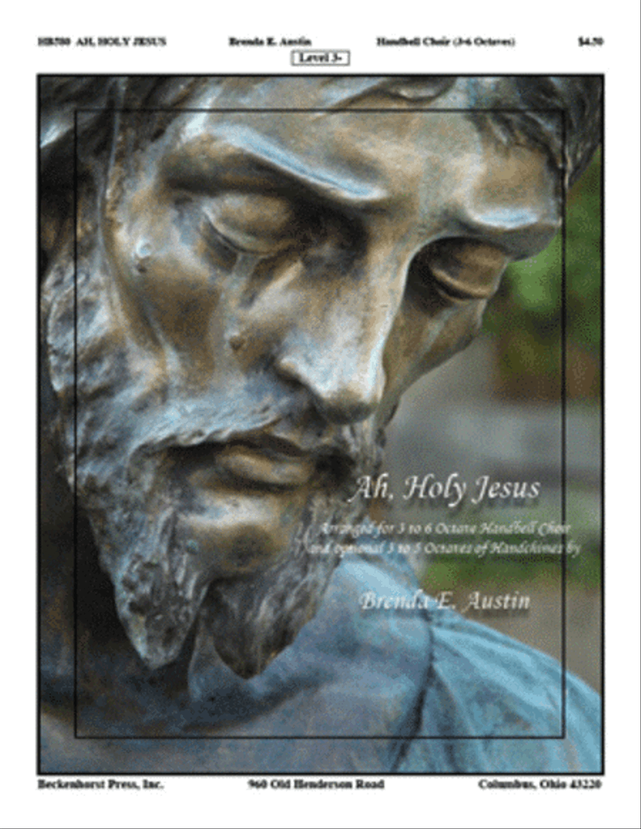 Ah, Holy Jesus - Austin Ah, Holy Jesus - Austin 5-Octaves scores gallery preview page 1
