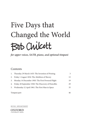 Book cover for Five Days that Changed the World