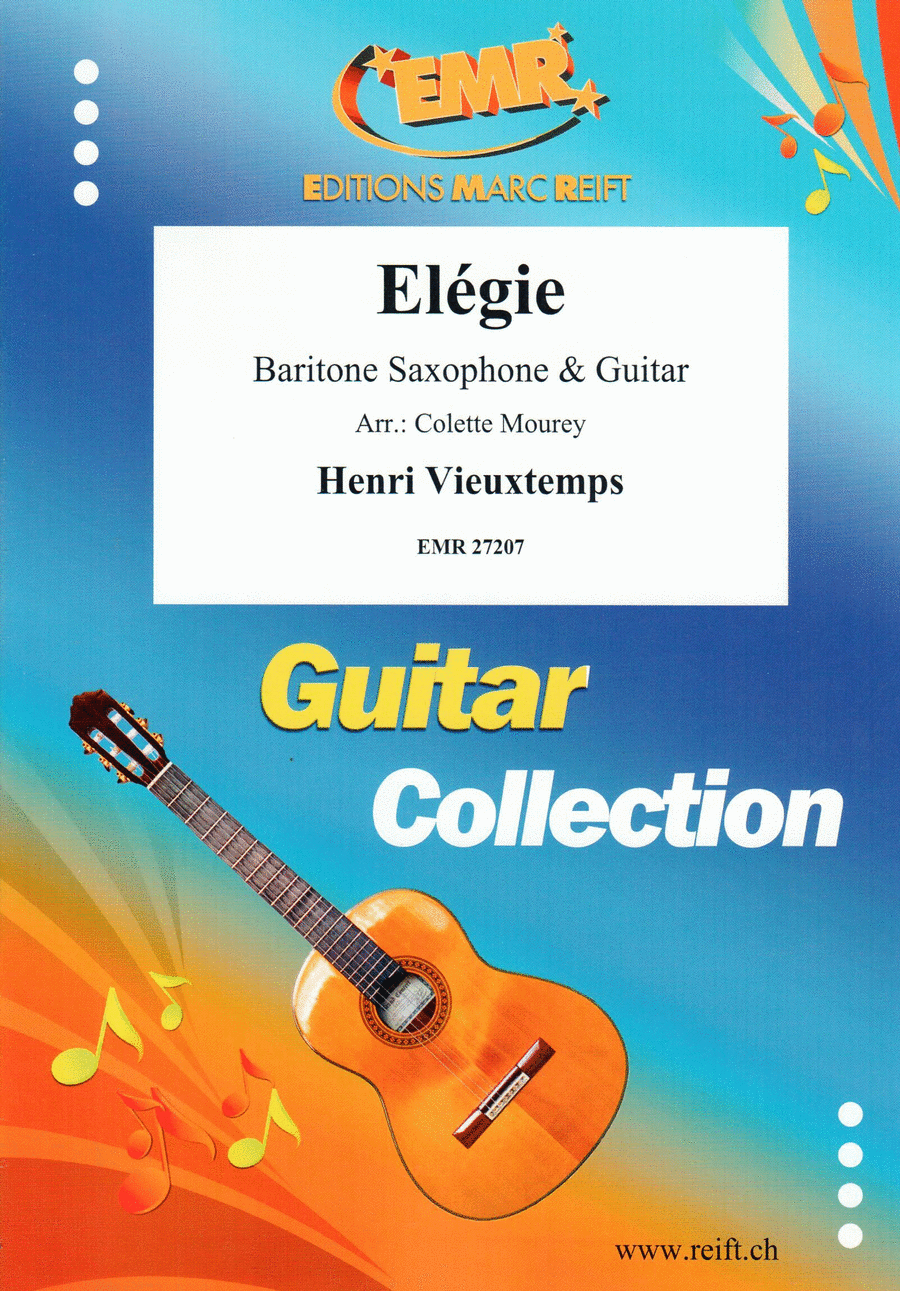 Elegie Baritone Saxophone scores gallery preview page 1