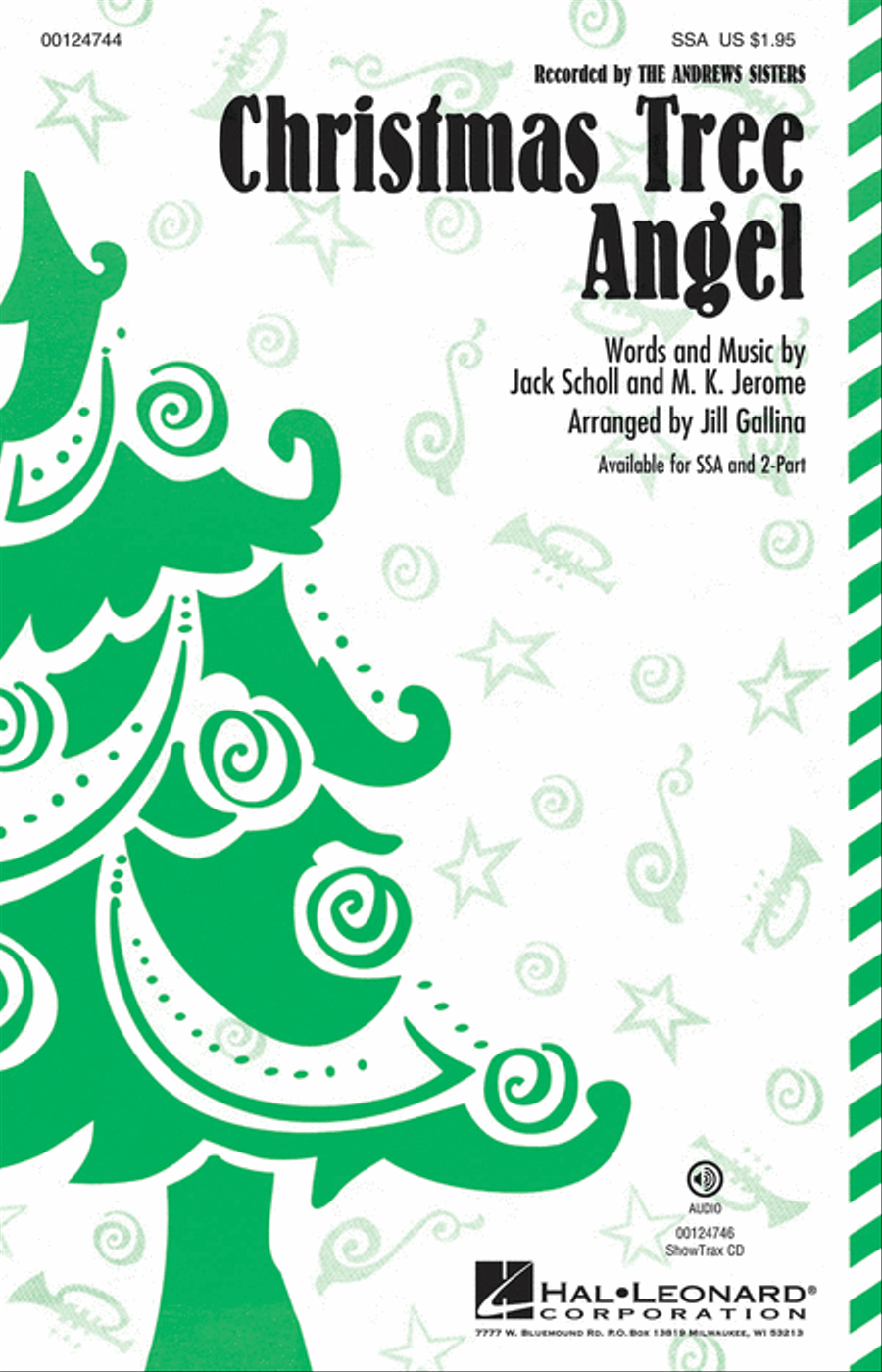Christmas Tree Angel 2-Part scores gallery preview page 1