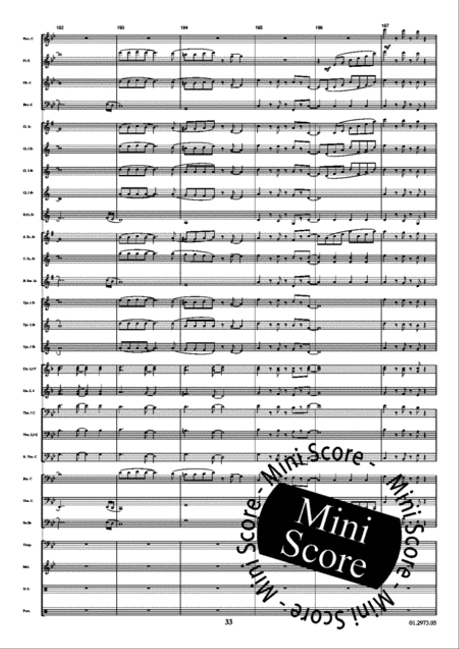 God Save the 'Queen' Concert Band scores gallery preview page 37