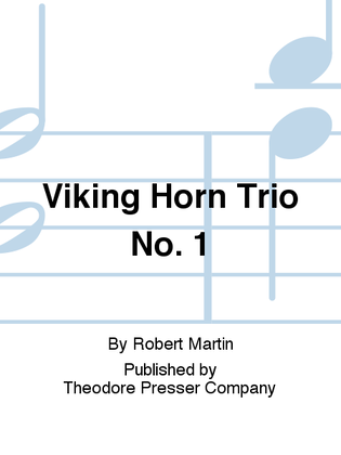 Book cover for Viking Horn Trio No. 1