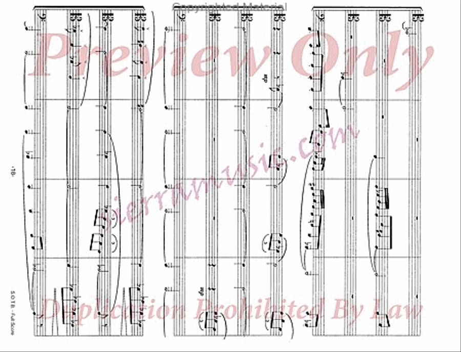 South Of The Border Trombone Quartet scores gallery preview page 19