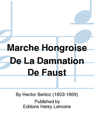 Book cover for Marche Hongroise De La Damnation De Faust