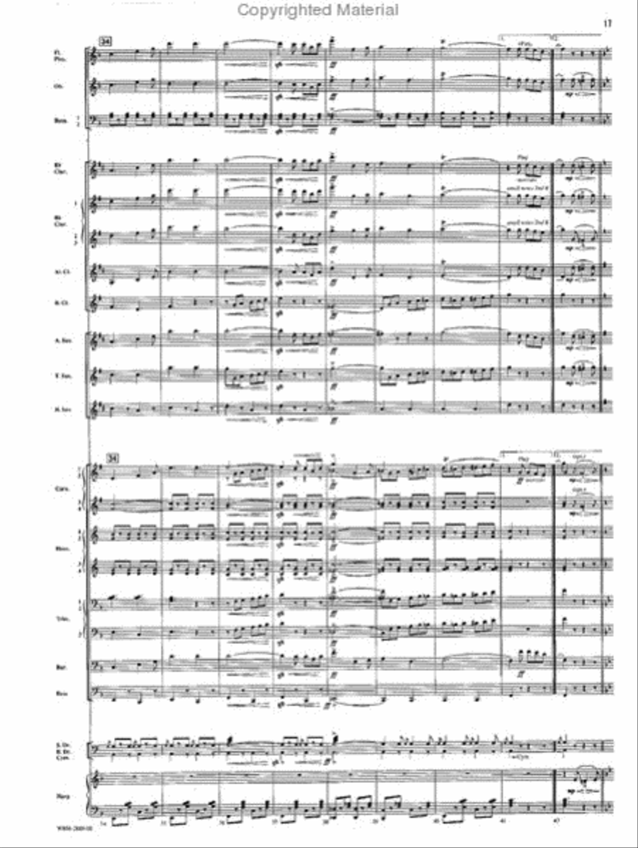 The Washington Post Concert Band scores gallery preview page 6